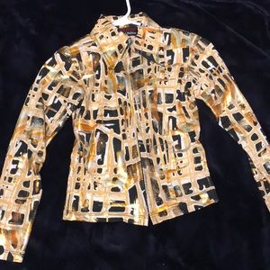 Hobby horse buckskin shirt